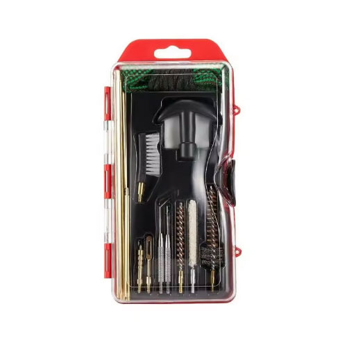Apa keuntungan dari kit pembersih pistol dengan tali pertempuran?